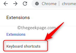 Chrome Extensions Keyboard Shortcuts Min