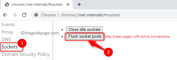 Chrome Sockets Flush Socket Pools Min