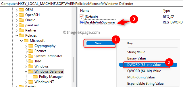 Create New Entry If Not Present Min