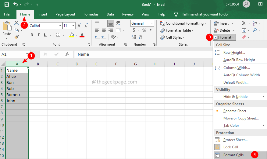 Excel Not Showing Data In Cells