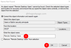 Fix: The Connection Was Denied Because the User Account Is Not ...