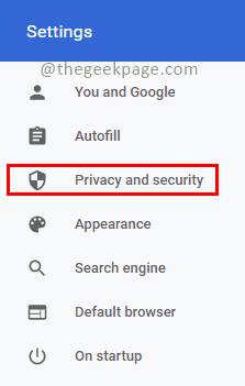 Privacy Security Chrome Min