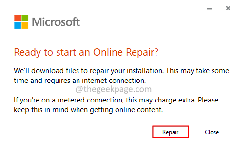 Ready To Start Online Repair