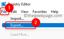 Registry File Export Min