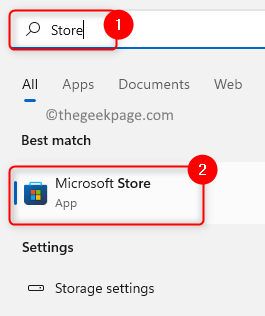 Search Windows Store Min