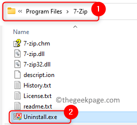Uninstall App Using Its Own Exe File Min