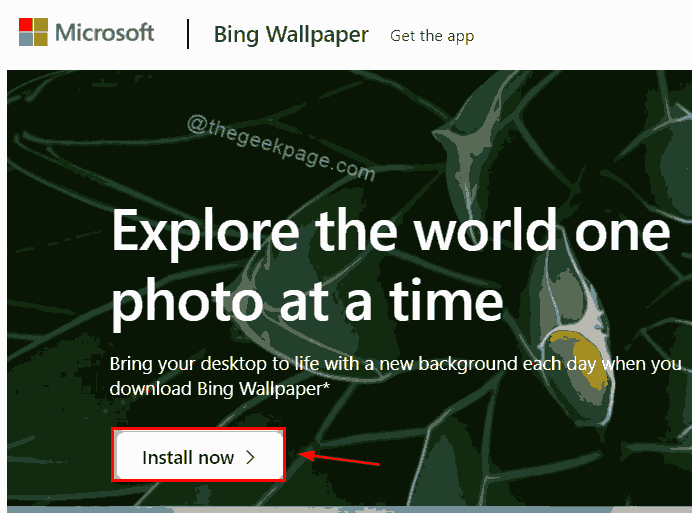 Bing Desktop Windows 11 Install - Image to u