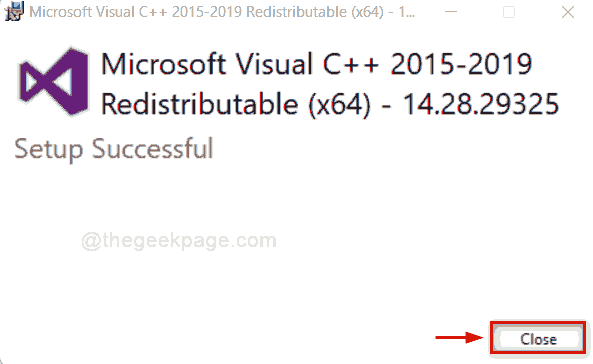 Close Button Ms Visual C++ 11zon