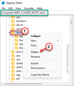 Fix - .Docx files not showing Word Icon issue