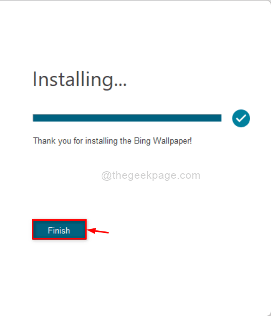 Finish Bing Wallpaper Installation 11zon