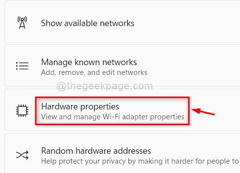 Hardware Properties Wifi 11zon