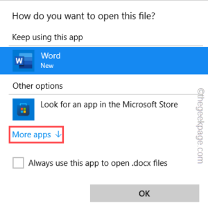 Fix - .Docx files not showing Word Icon issue