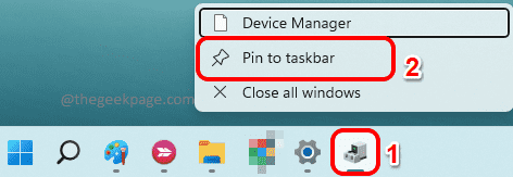 O 1 Pin Taskbar Optimized