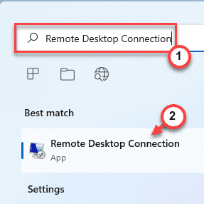Remote Desktop Connection Min