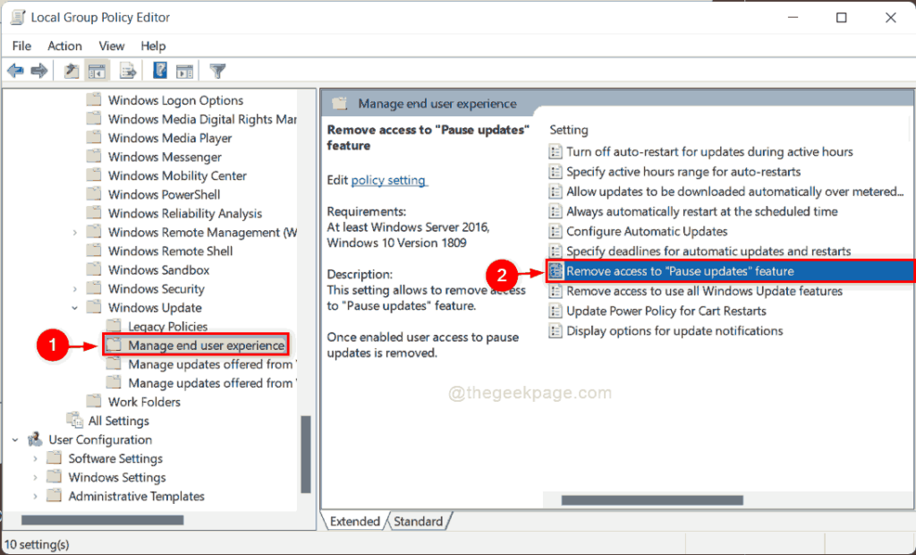 How To Fix Pause Updates Option Greyed Out In Windows 11 9121