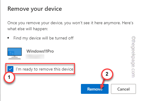 No Remove button for Microsoft Account in Windows 11/10