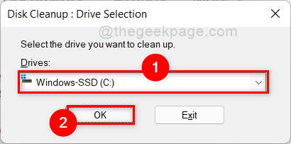 Select C Drive Disk Cleanup 11zon
