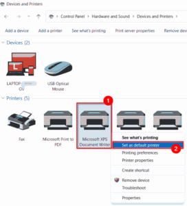 How to Change the Default Printer in Windows 11
