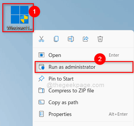Windows Installation Assistant Run As Admin 11zon