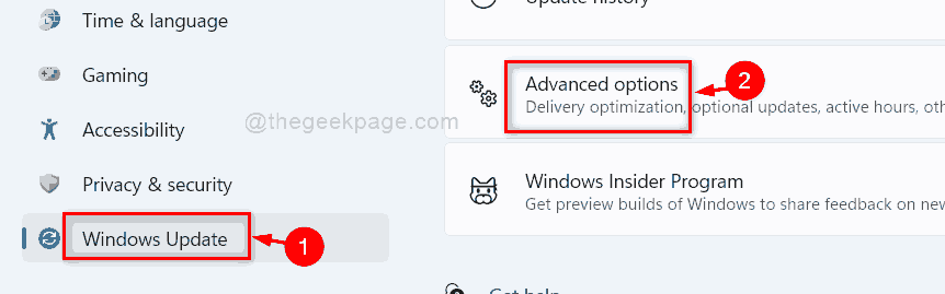 Windows Update Advanced Options 11zon