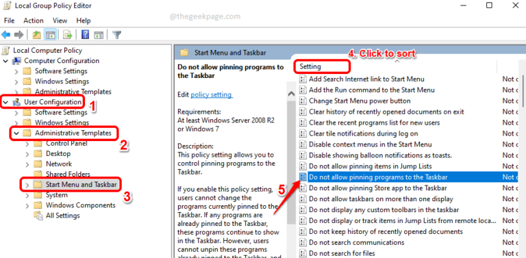 How to Enable or Disable 'Pin / Unpin to Taskbar' Option in Windows 11