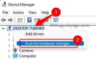 Device Manager Scan For Hardware Changes Min