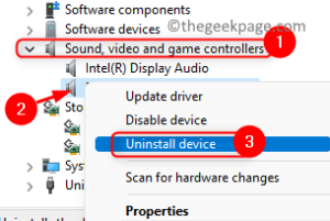 failure to install conexant high definition audio driver