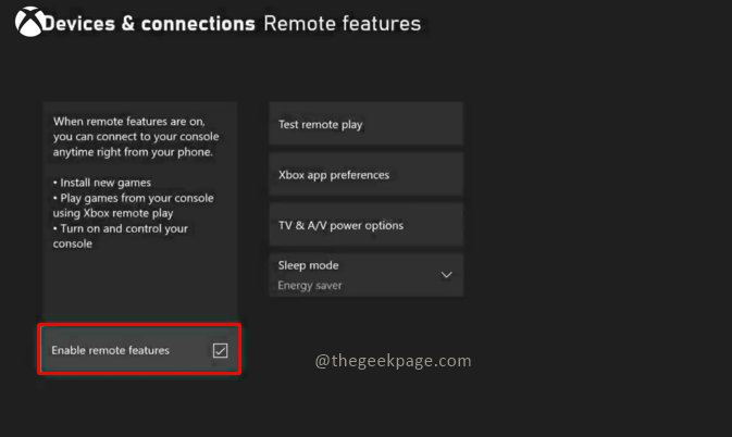 Enable Remote Access Min
