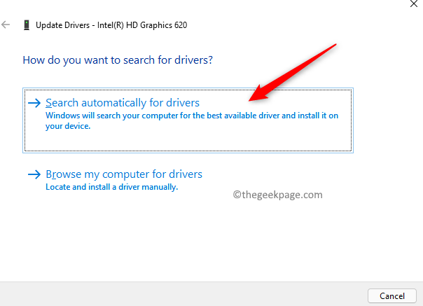 Update Driver Search Automatically Min