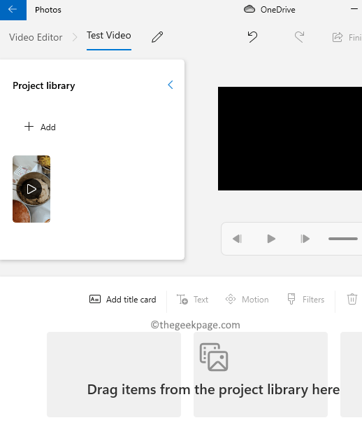 Video Added Into Project Library Min