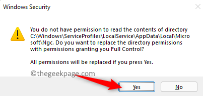 Windows Security Confirmation To Change Permissions Min