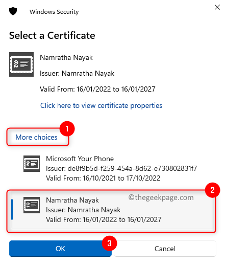 Windows Securiyt Select Signing Certificate Min