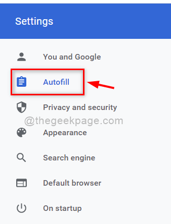 Autofill Chrome 11zon