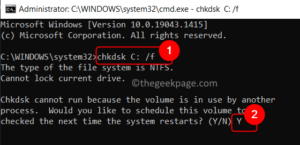 Chkdsk Disk Check Cannot Read File Error Min