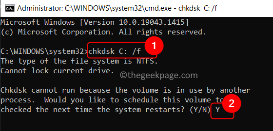 Chkdsk Disk Check Cannot Read File Error Min