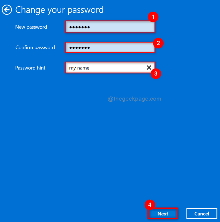 how-to-change-the-password-of-your-account