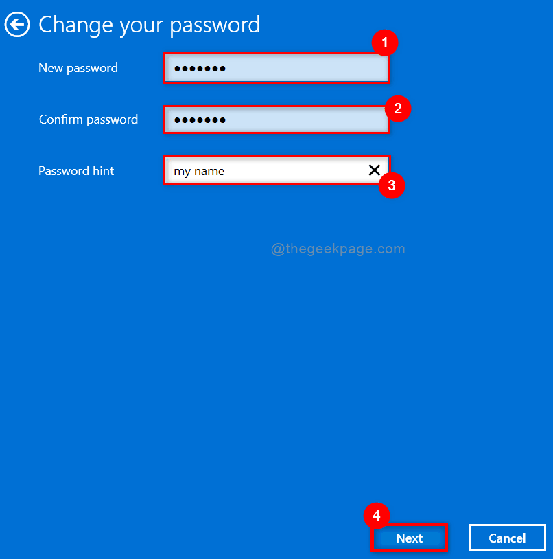 Enter New Password 11zon