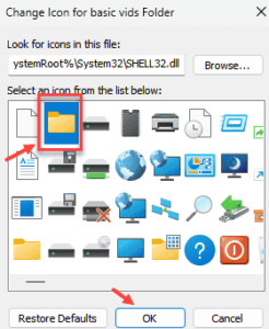 How to Remove the Black Square behind the Folder Icons in Windows 11 / 10