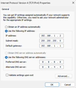 How to Manually Assign a Static IP Address in Windows 11 : 4 Methods