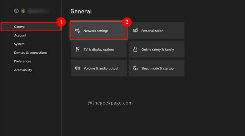 Network Settings Min