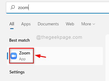 Open Zoom App 11zon