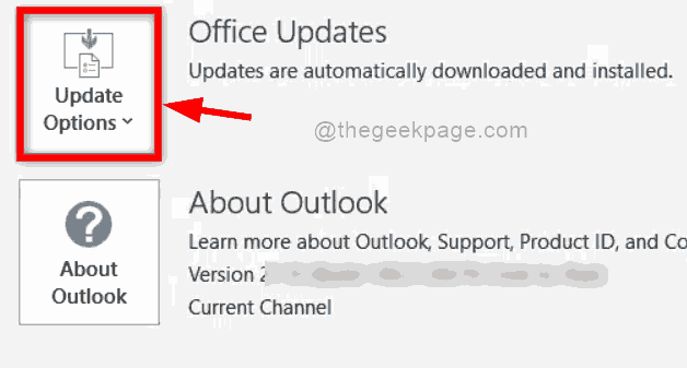 Outlook Update Options 11zon