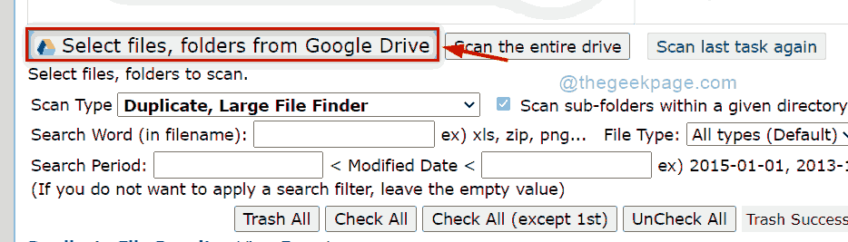 Select Files Folders From Drive 11zon