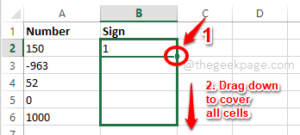 How to Use SIGN Function to Find Out Whether a Number is Positive or ...