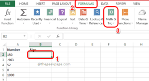 How to Use SIGN Function to Find Out Whether a Number is Positive or ...