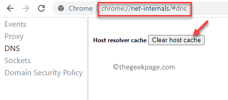 Chrome Add Dns Address Enter Cleqar Host Cache