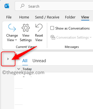 How to fix Missing Folder Pane Issue in Outlook