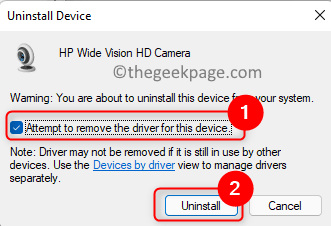 Device Manager Camera Uninstall Device Check Remove Driver Uninstall Min