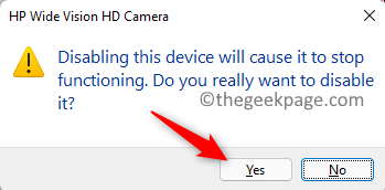 Device Manager Disable Other Camera Device Confirm Min