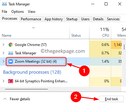 Task Manager End Zoom Meetings Task Min